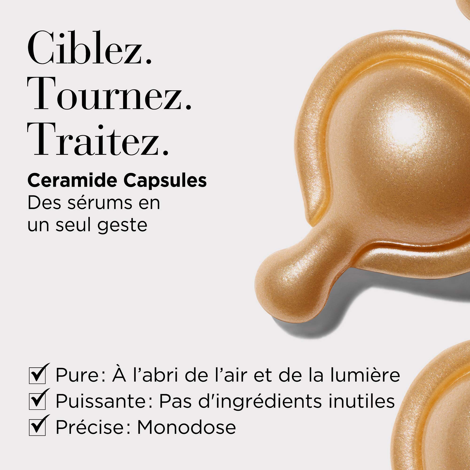 Elizabeth Arden - Zaawansowane Ceramide Kapsułki Duo Twarz i Oczy - Młodzieżowe rozwiązania renowacyjne - Potrójny efekt przeciwstarzeniowy