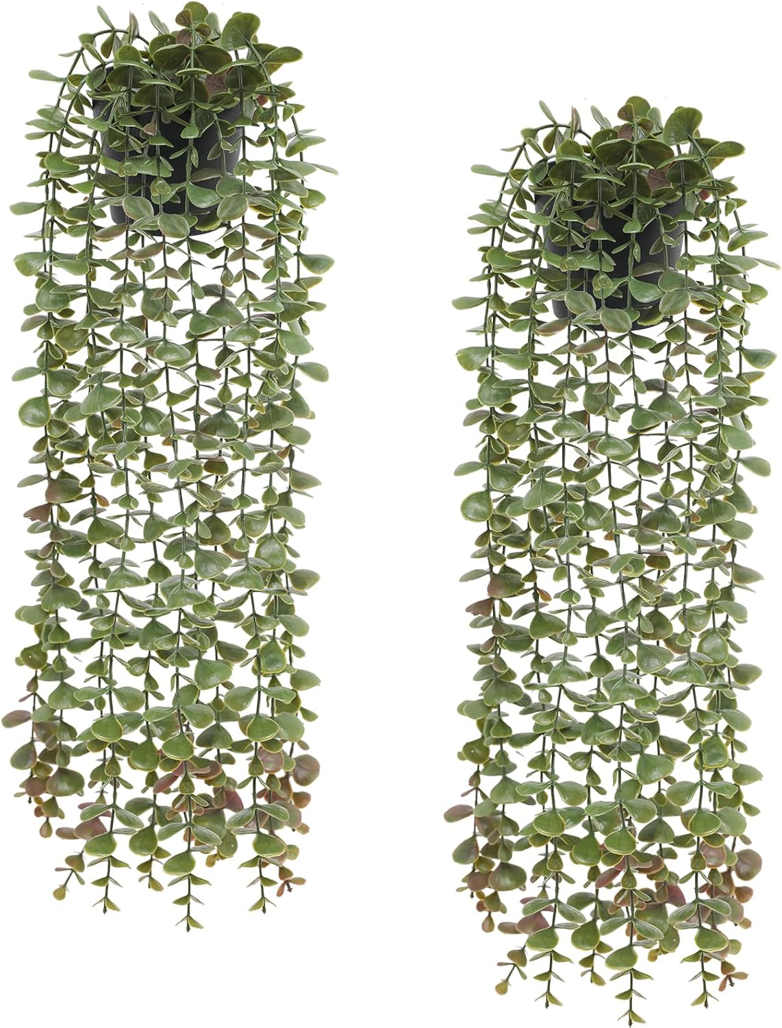 Veryhome Artificial Hanging Plants Eucalyptus Artificial Potted Plants