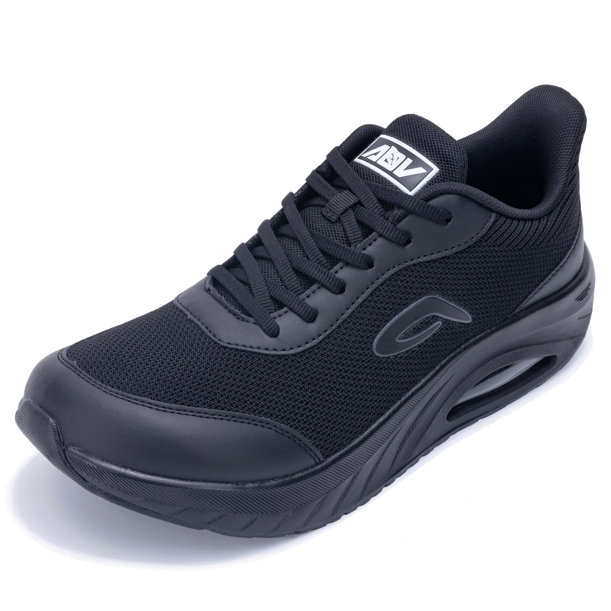 Wide Toe Box Shoes for Men Arch Support Walking Shoes Plantar Fasciitis Orthotic Tennis Sneakers