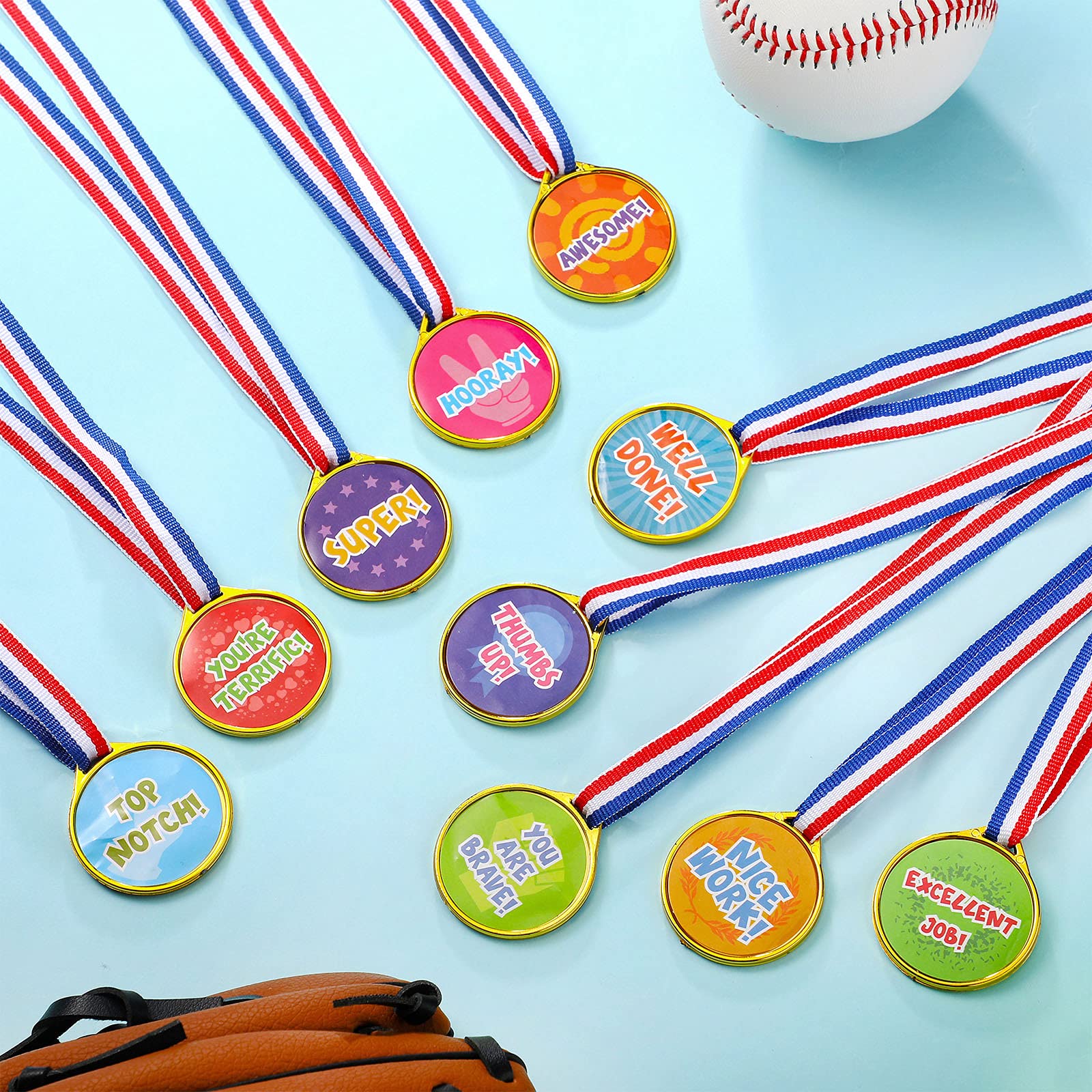 Buy Gejoy 60 Pieces Award Medals Assortment Medals for Awards for Kids
