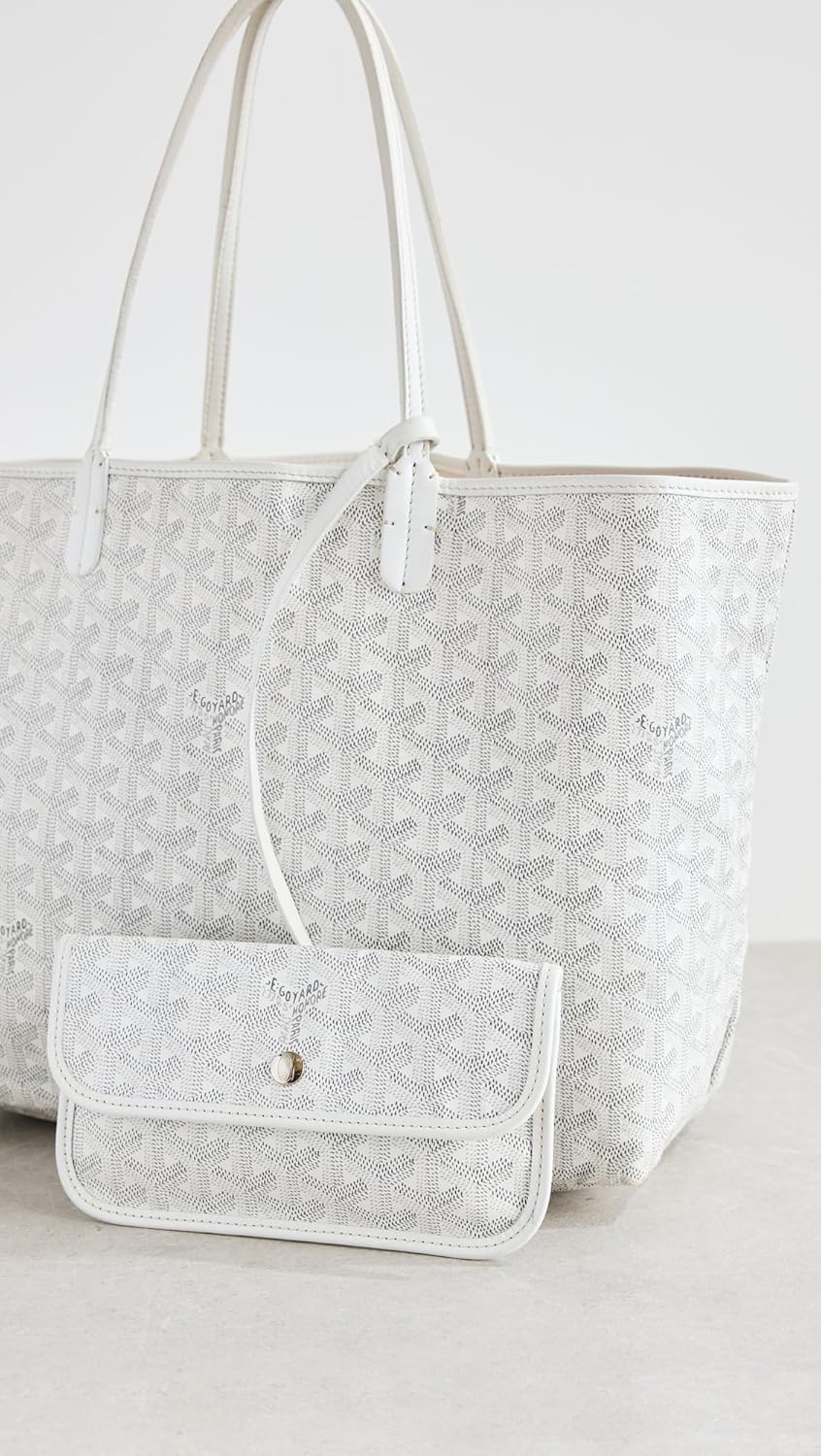 Goyard Women's Pre-Loved G Saint Louis Tote PM, Coated Canvas - Image 4