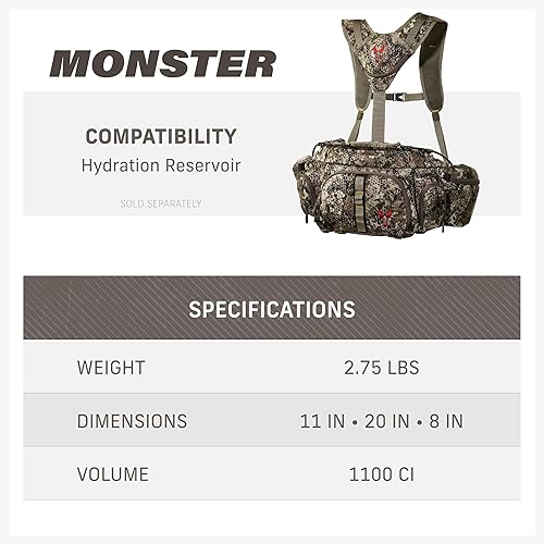 Miniatura 7 de Badlands Riñonera Monster con estación de trabajo plegable