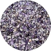 Vista 30 de GAF TREASURES Chips de piedras preciosas semidoradas de 0.5 libras, con diseño de ojo de tigre dorado, mini cristales triturados con ojo de tigre