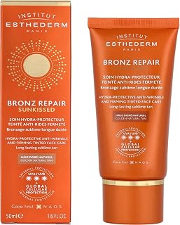 BRONZ REPAIR sunkissed strong Sun crema viso anti-wrinkle con colore 50 ml