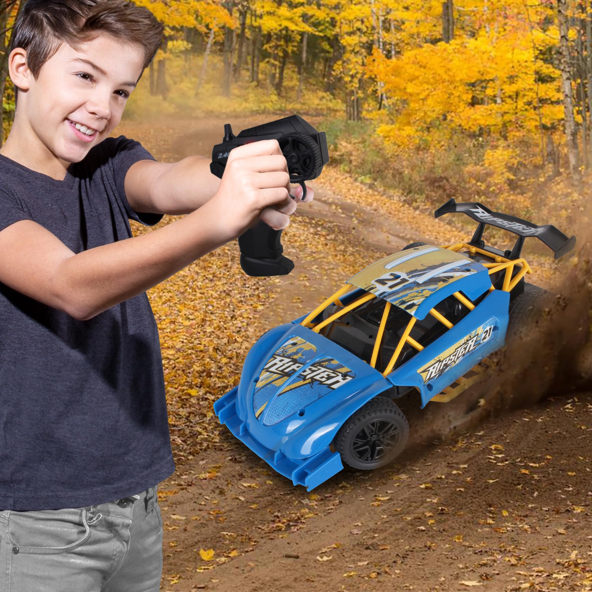 ホビーラジコン RALLY RACER Amazon.com: Mean Machines Fury 2.4GHz RC Rally Racer; Rear Wheel