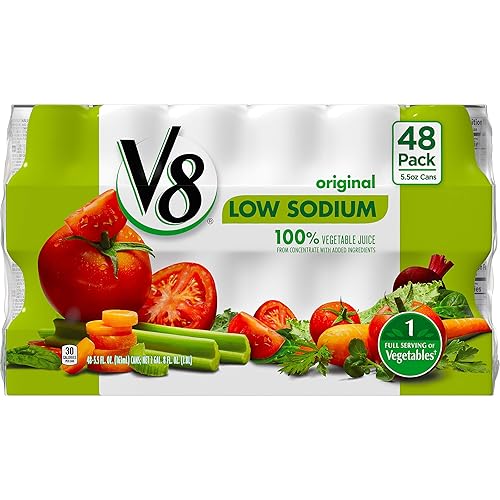 V8 - 100% jugo vegetal, original, bajo en sodio