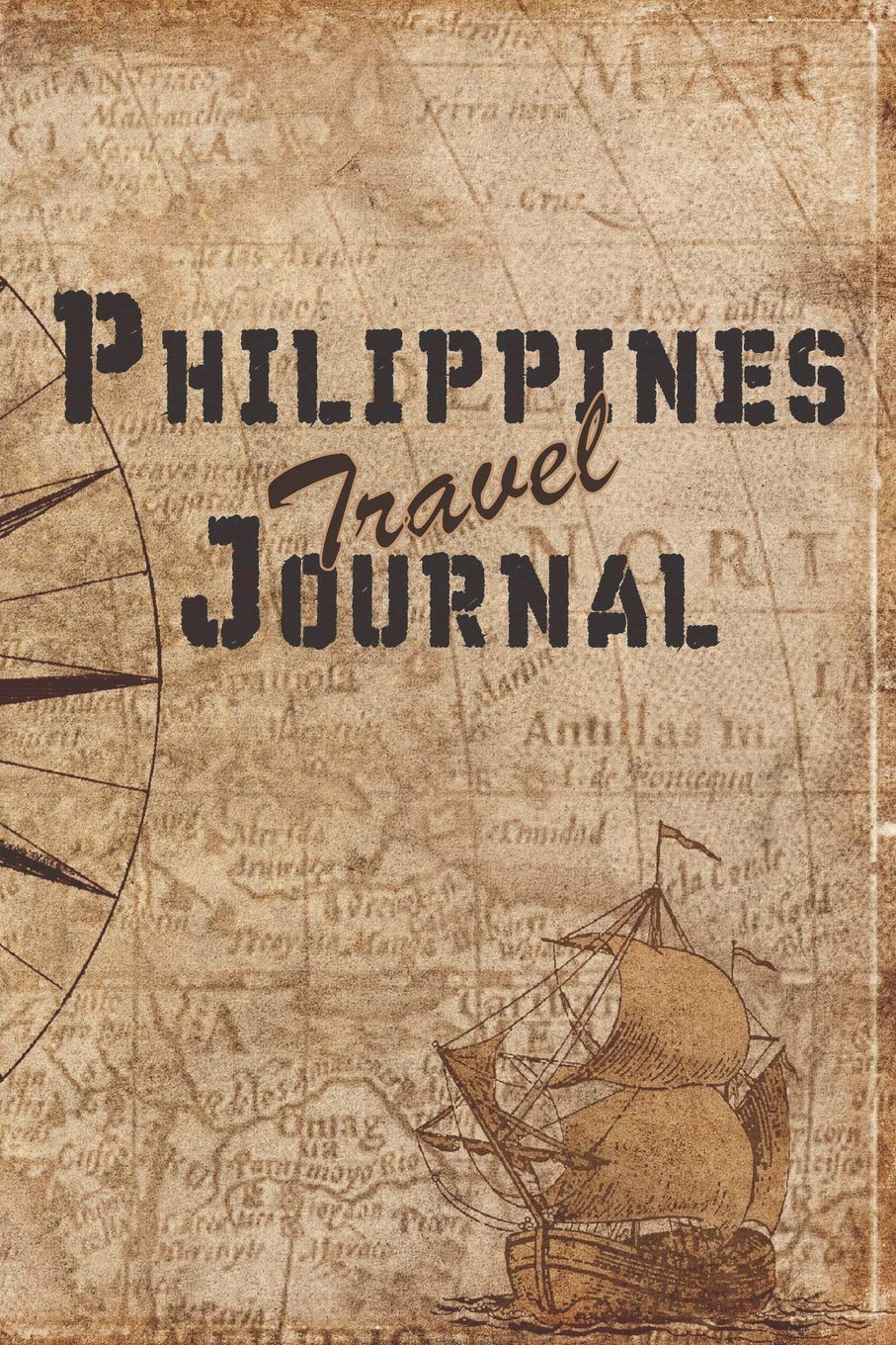 Philippines Travel Journal: 6x9 Travel Notebook with prompts and Checklists perfect gift for your Trip to Philippines for every Traveler