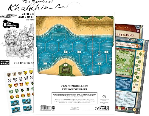 Miniatura 2 de Memoir '44 Battles of Khalkhin-Gol Juego de mesa EXPANSIÓN – Juego de batalla histórico en miniaturas, juego de estrategia para adultos y niños, a