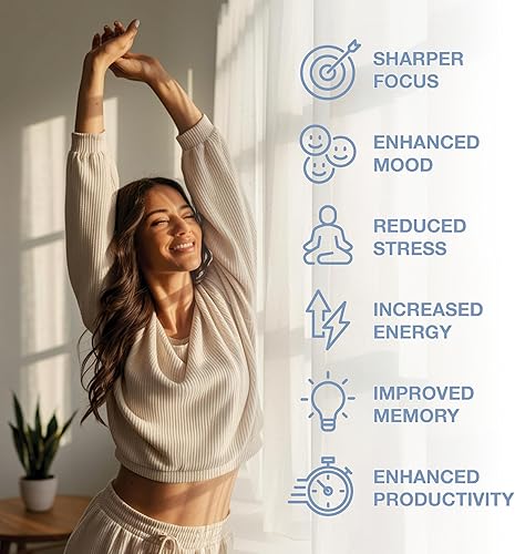 Miniatura 6 de Magnetic Mind - Suplemento cognitivo prémium para energía ultra enfocada, claridad y manejo, nootrópico diseñado para la salud cerebral, memoria y