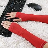 Vista 17 de Allegra K Calentadores de brazo sin dedos unisex de moda clásica