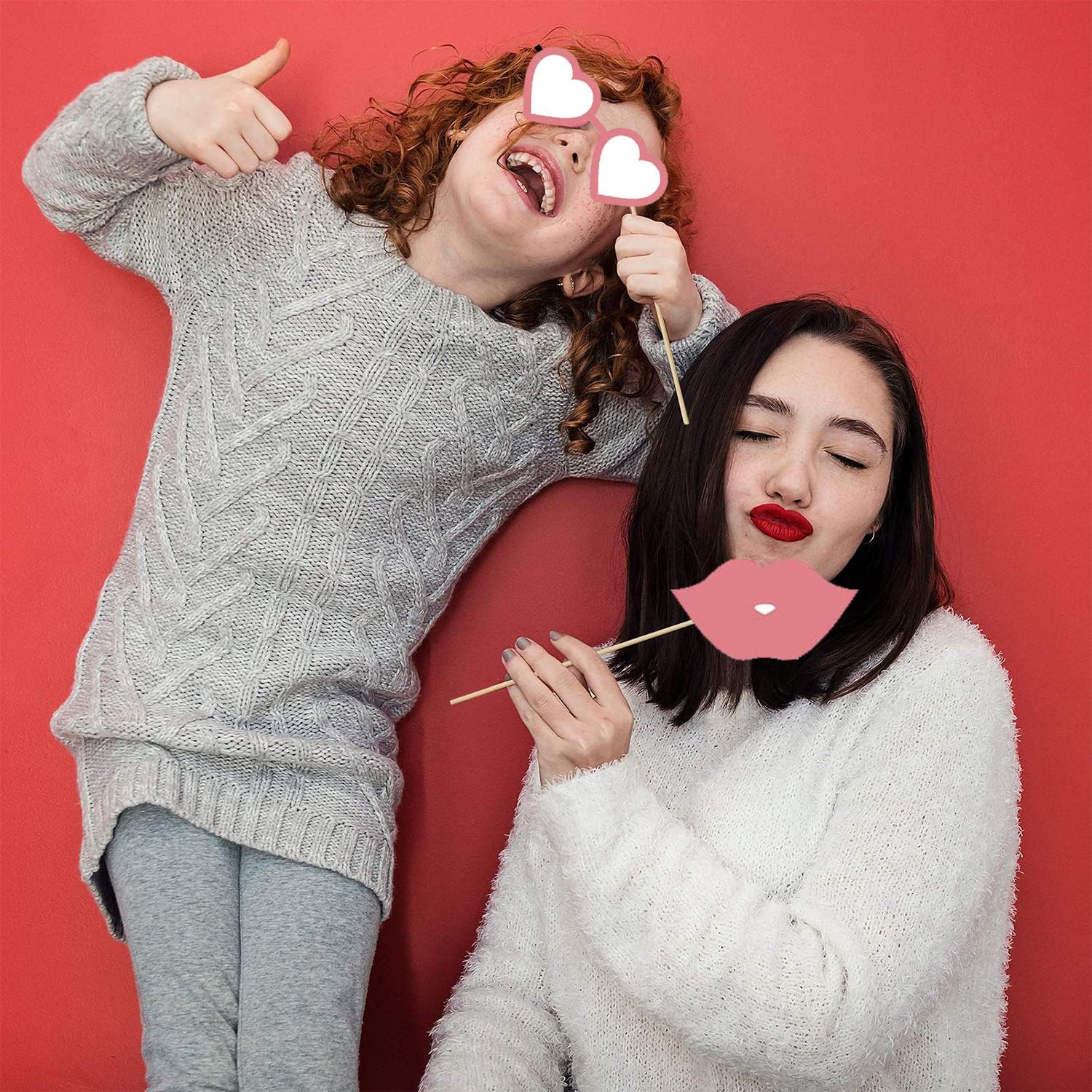 Happy Birthday Photobooth Props 26pcs for Girls Birthday Decoration/Happy Birthday Kit