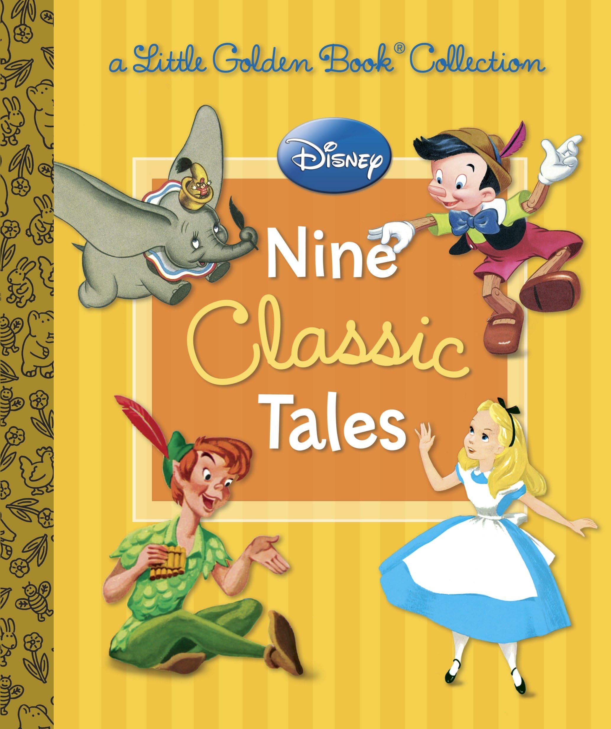 DISNEY: NINE CLASSIC Hardcover – Picture Book, July 22, 2014