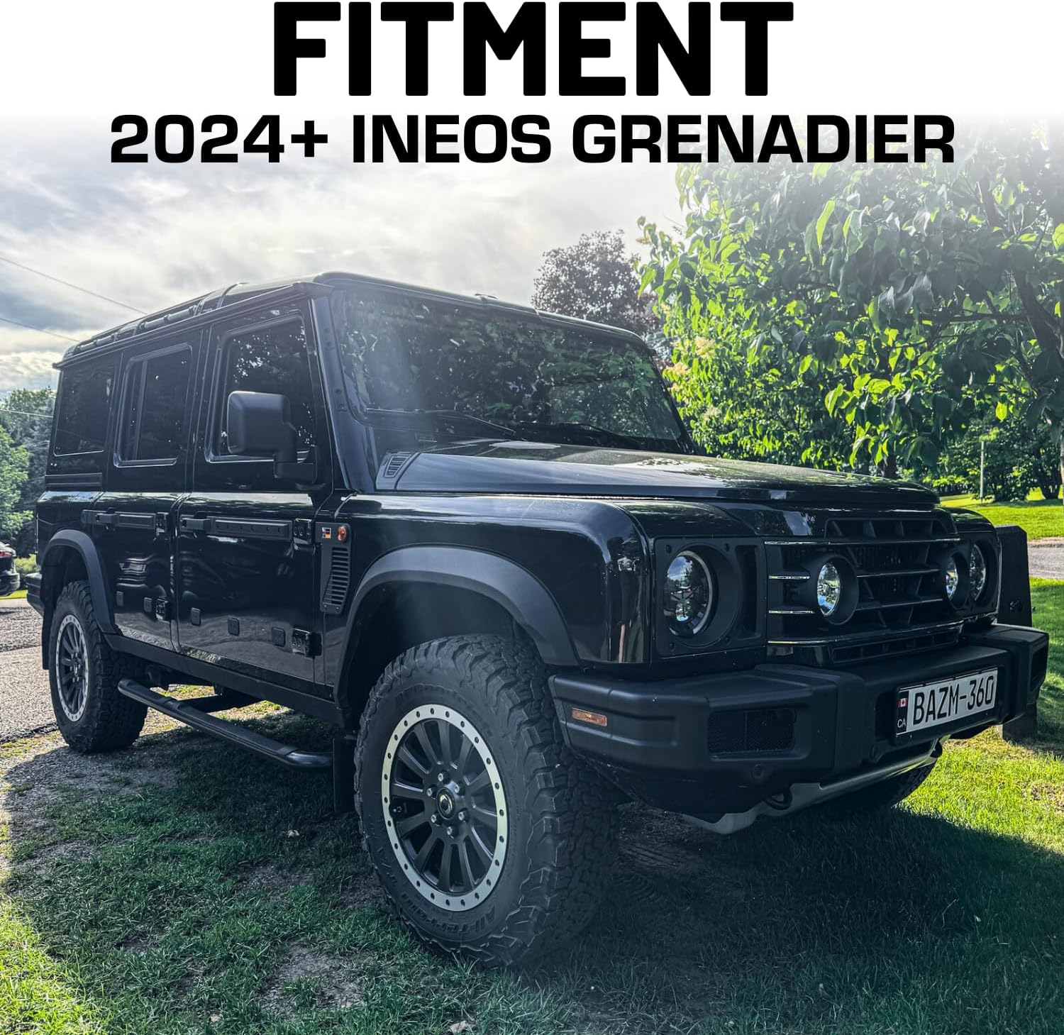 Bulletpoint Mounting Solutions Center Console Single Device Mount Phone Holder Compatible with 2024+ Ineos Grenadier