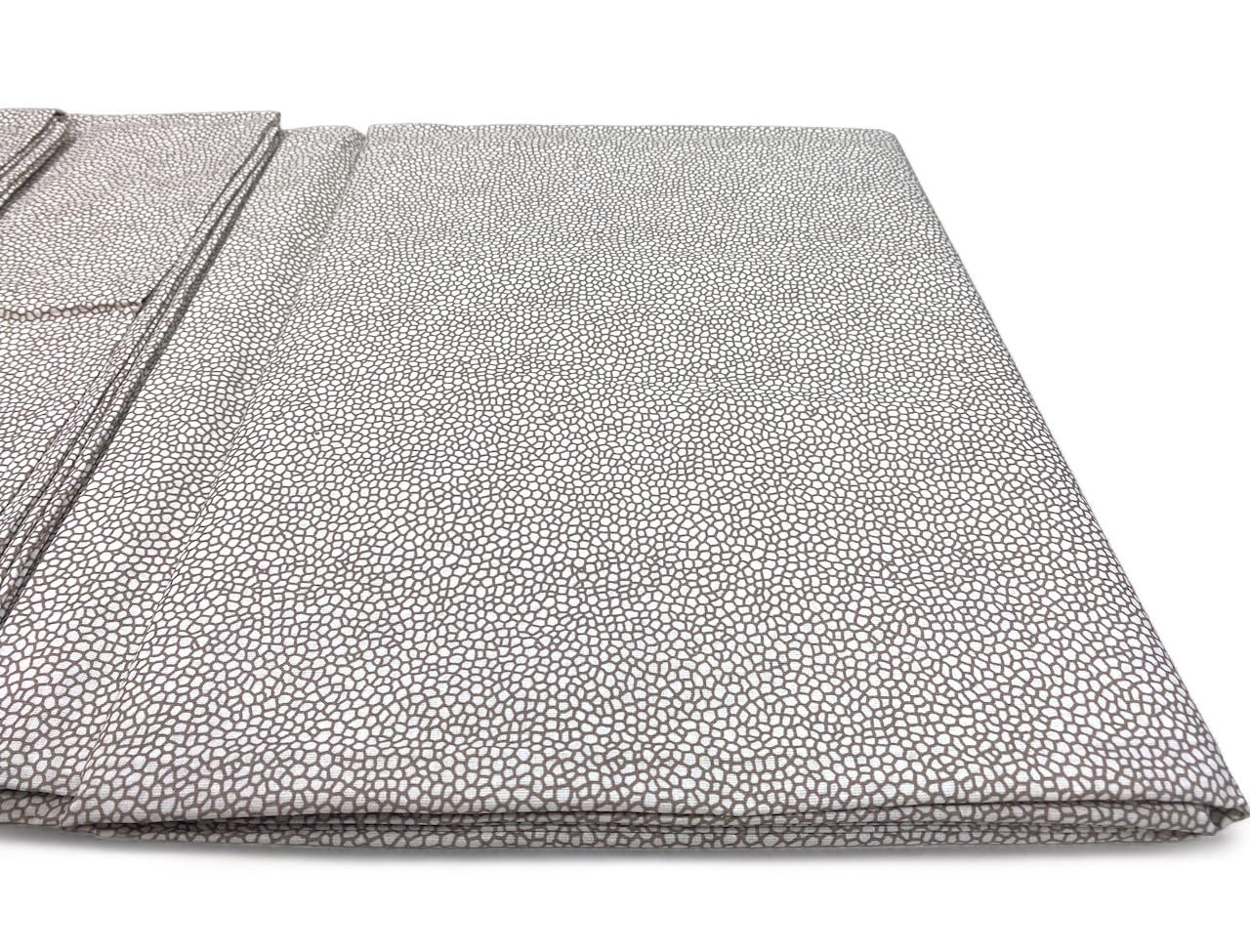 Copritutto Beatrice In Cotone Lilla - 2 Piazze, 260x280 Cm, Made In Italy - Foto 10