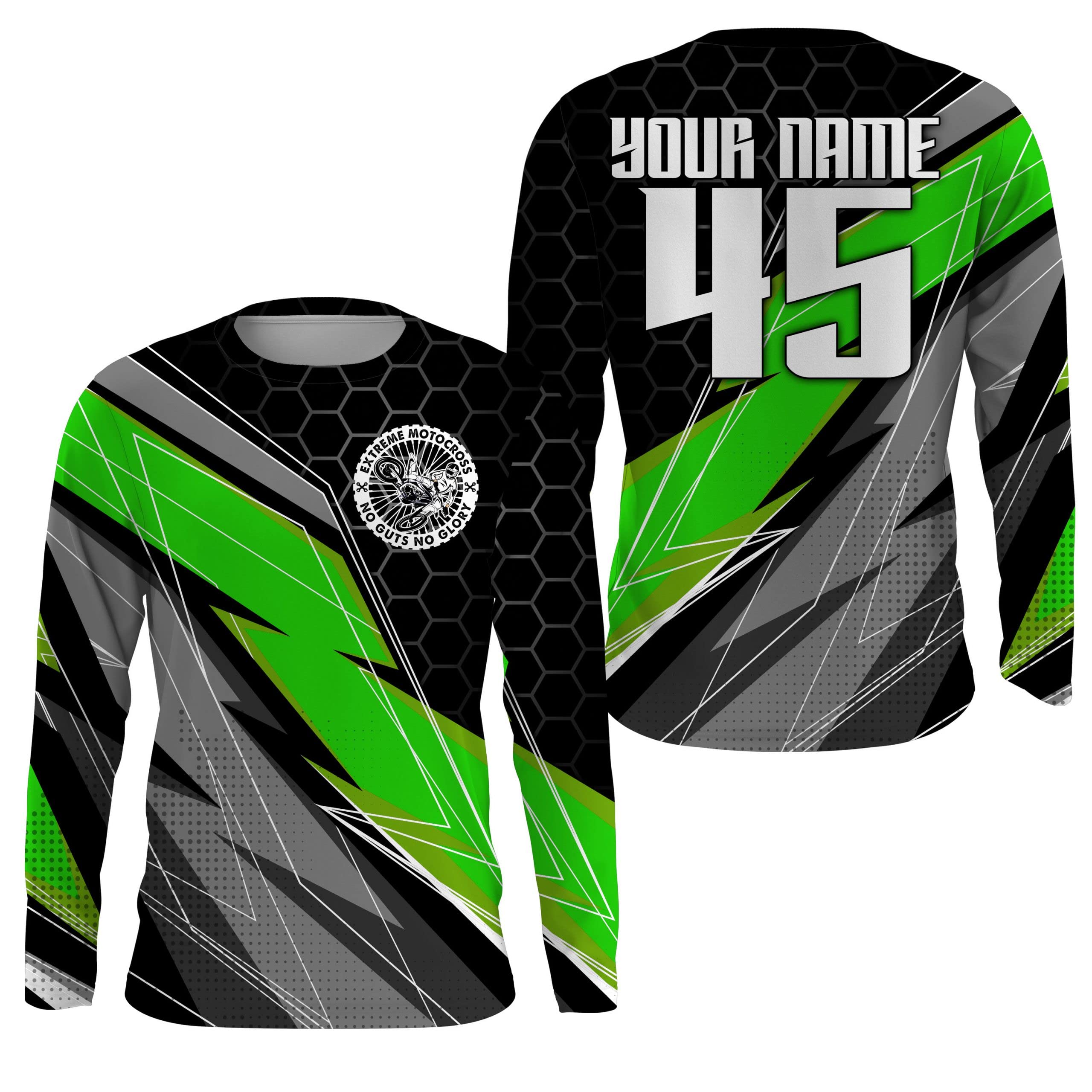 Custom Motocross Jersey UPF30+ Dirt Bike Extreme MX Racing Adult&Kid Off-Road Motorcycle Shirt| NMS770