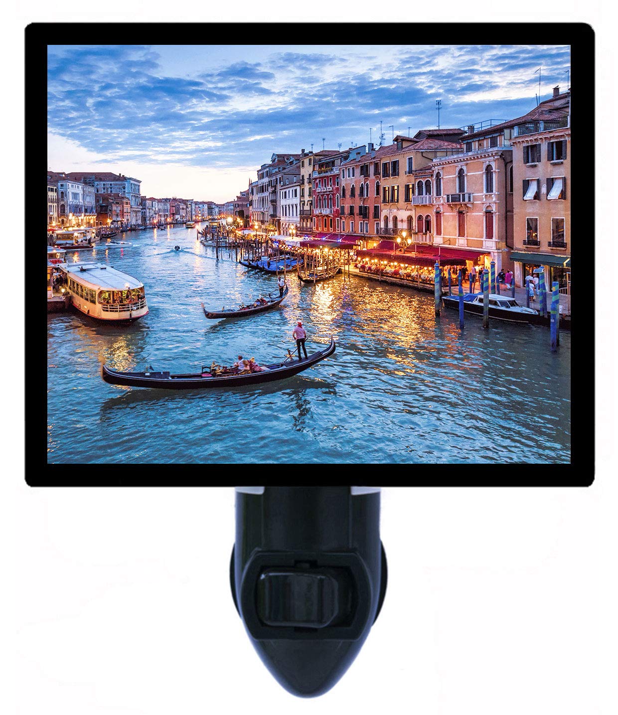 Italian Night Light Venice Sunset Italy Grand Canal Destinations Landscape LED Night Light