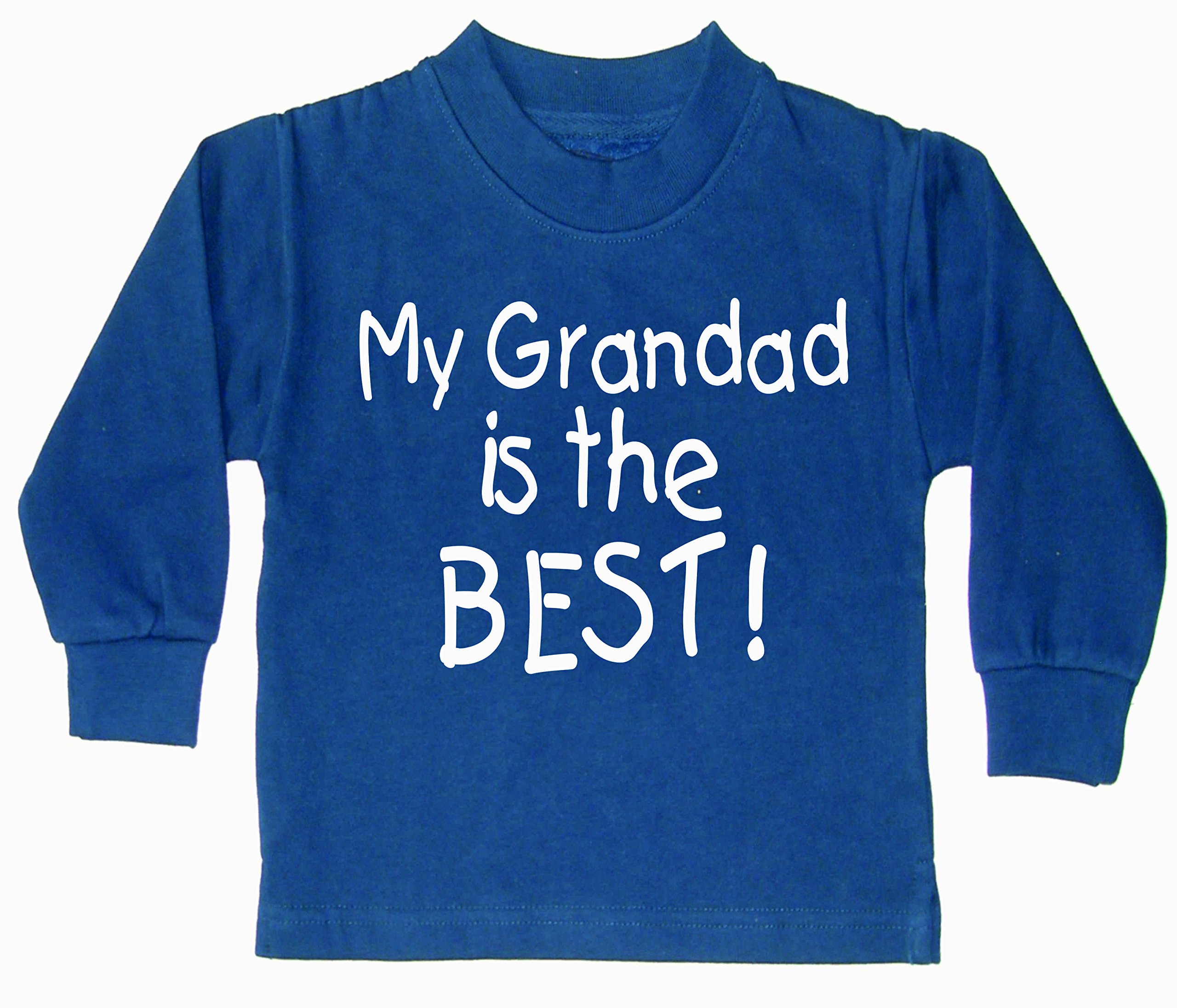 Edward Sinclair Sweat Navy 3-4 Years 'My Grandad is the Best'