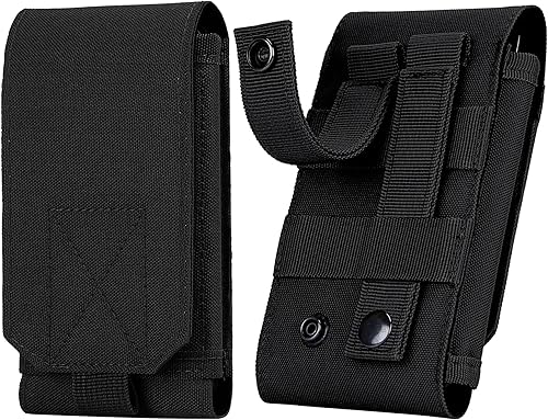 IronSeals Funda táctica Molle para teléfono bolsa universal para cinturón para iPhone 14 Plus14 Pro Max14 Pro1413 Pro Max12 Pro Max12 Pro11 Pro Max
