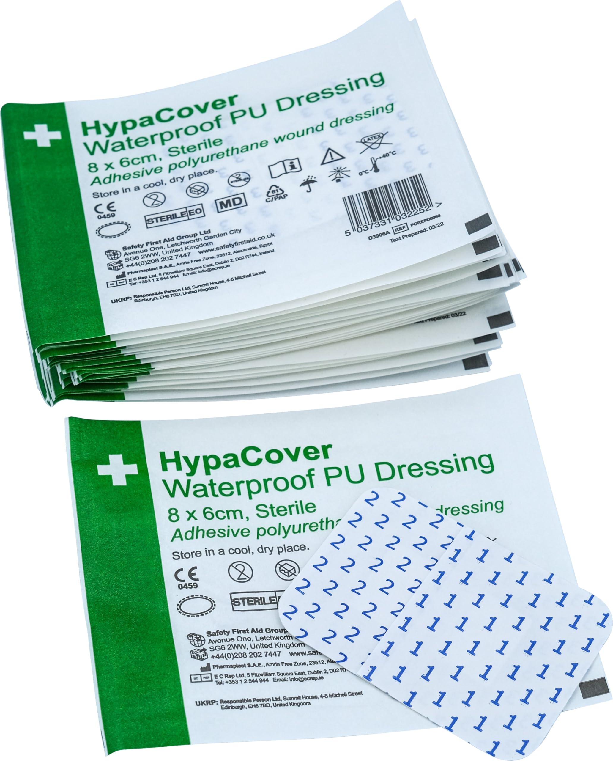 Safety First Aid HypaCover Waterproof Dressing D3906
