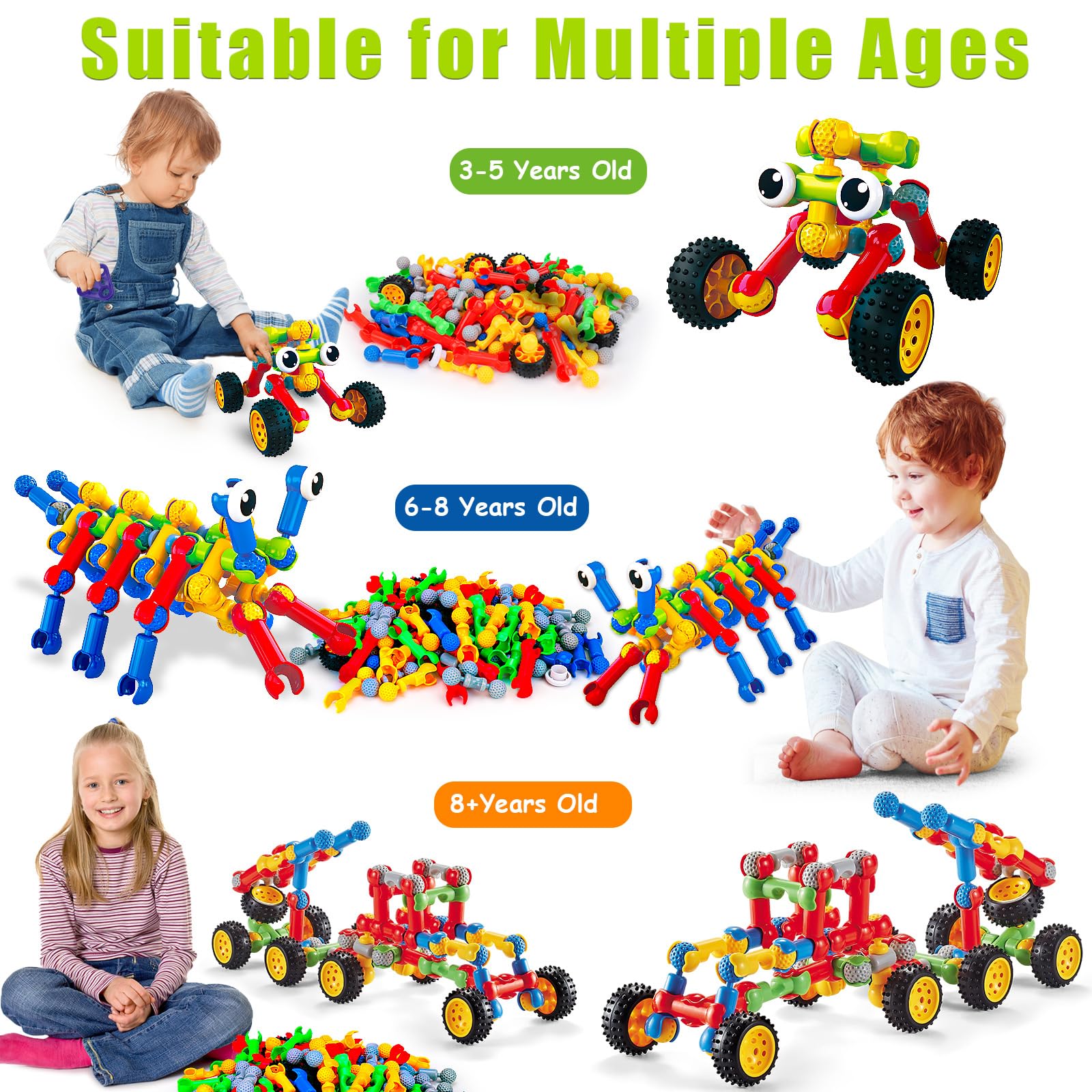 Kids STEM Building Toys for 4 5 6 7 8+ Year Old Boys Gifts - Image 3