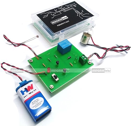 Miniatura 2 de INSIGNIA LABS - LDR Sensor Basado en Luz  Bombilla Control Project - DIY Electronic School College Project