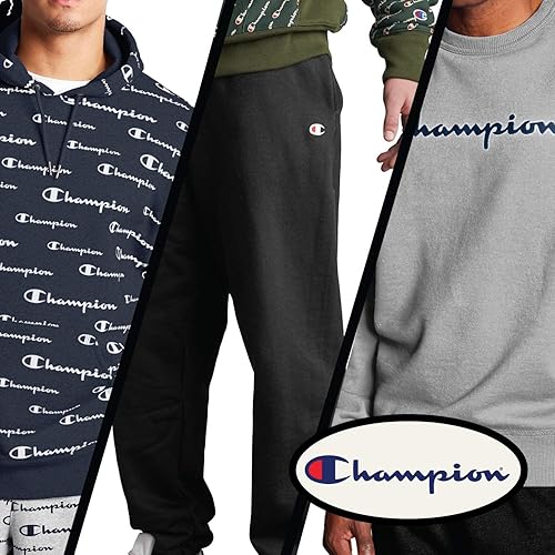 Miniatura 3 de Champion Sudadera con capucha para hombres grandes y altos, sudadera de forro polar de gran