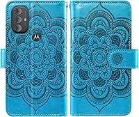 Vista 6 de Asuwish Funda de teléfono para Motorola Moto G Power 2022/MotoG Play 2023/G Pure 2021 con protector de pantalla de vidrio templado y tarjetero
