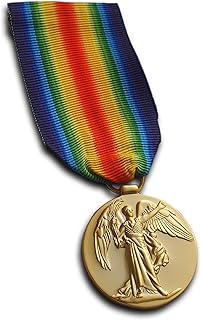 Victory Medal WW1 British & Imperial Forces Campaign 1914-1919 Military Award for | Army | Navy | RAF | Replica