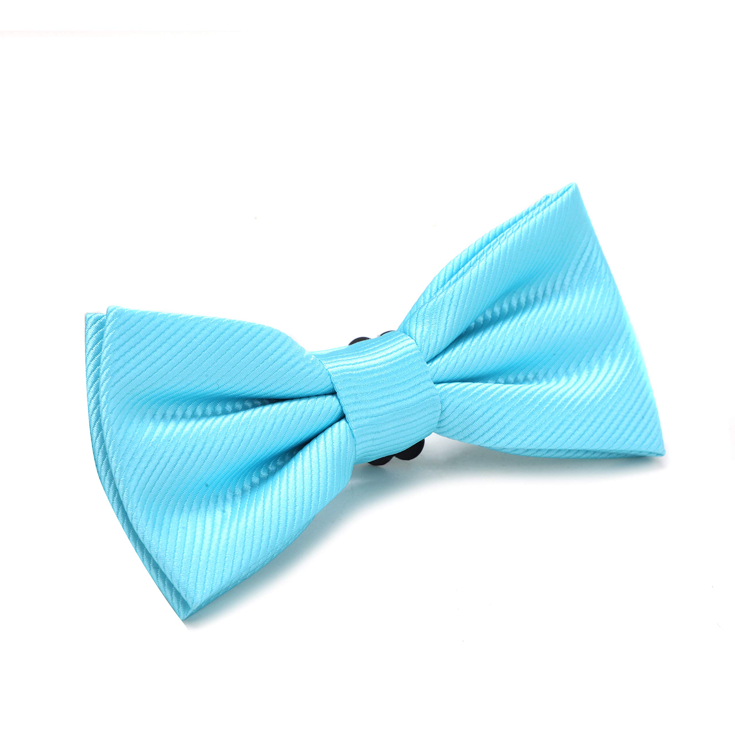 Mens Solid Pre-tied bow ties,Adjustable Tuxedo Bowtie For Boy With Multiple Colors,By Fortunatever(11''-18'')