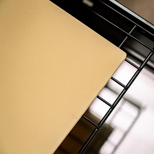 Miniatura 6 de Honey-Can-Do Piedra para pizza rectangular para horno