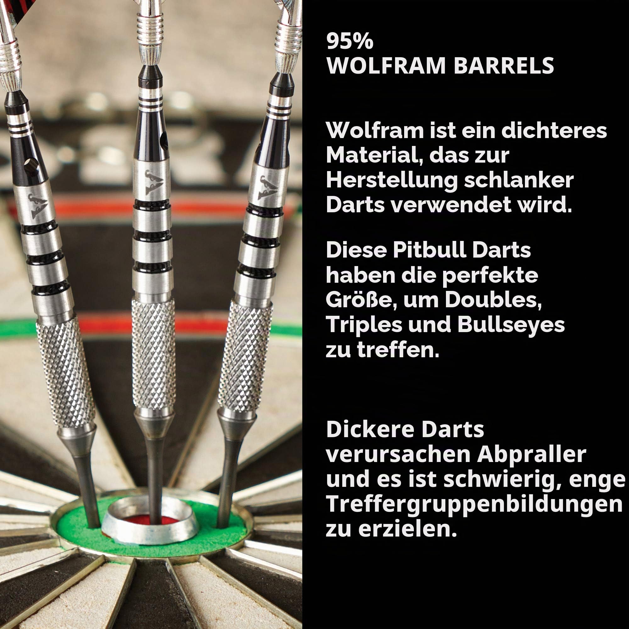 Viper Dartpfeile Blitz aus 95% Wolframstahl, mit Aufbewahrungs-/Reiseetui
