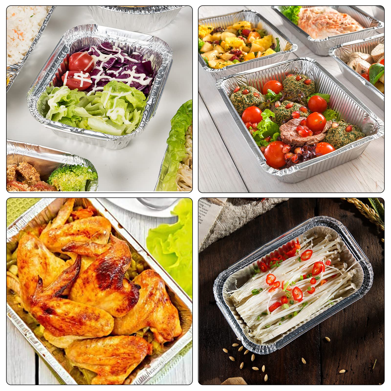 Lot De 40 Plateaux De Service Jetables - Plat - Saladier - Coupelle