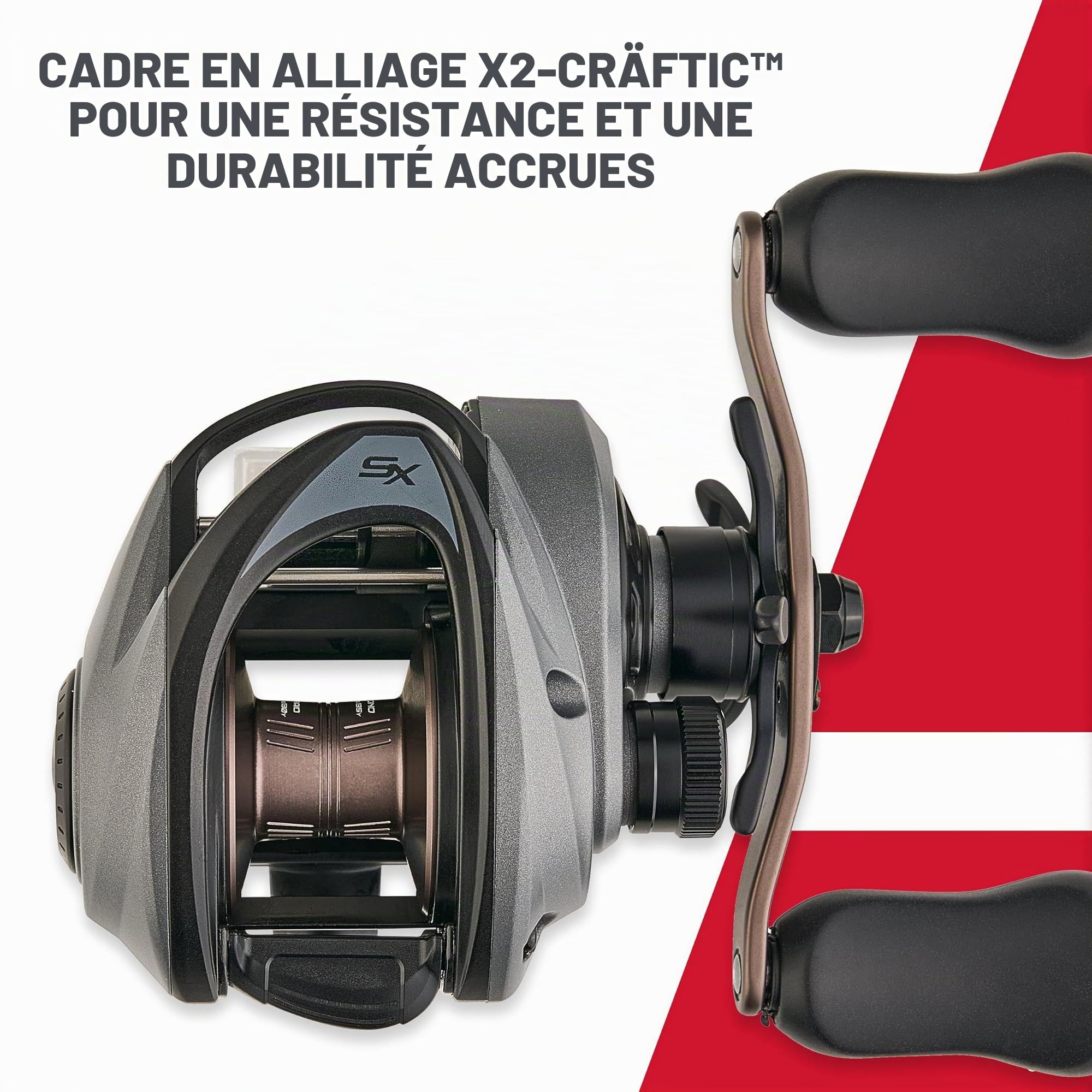 Abu Garcia Revo SX Moulinet à Profil Bas