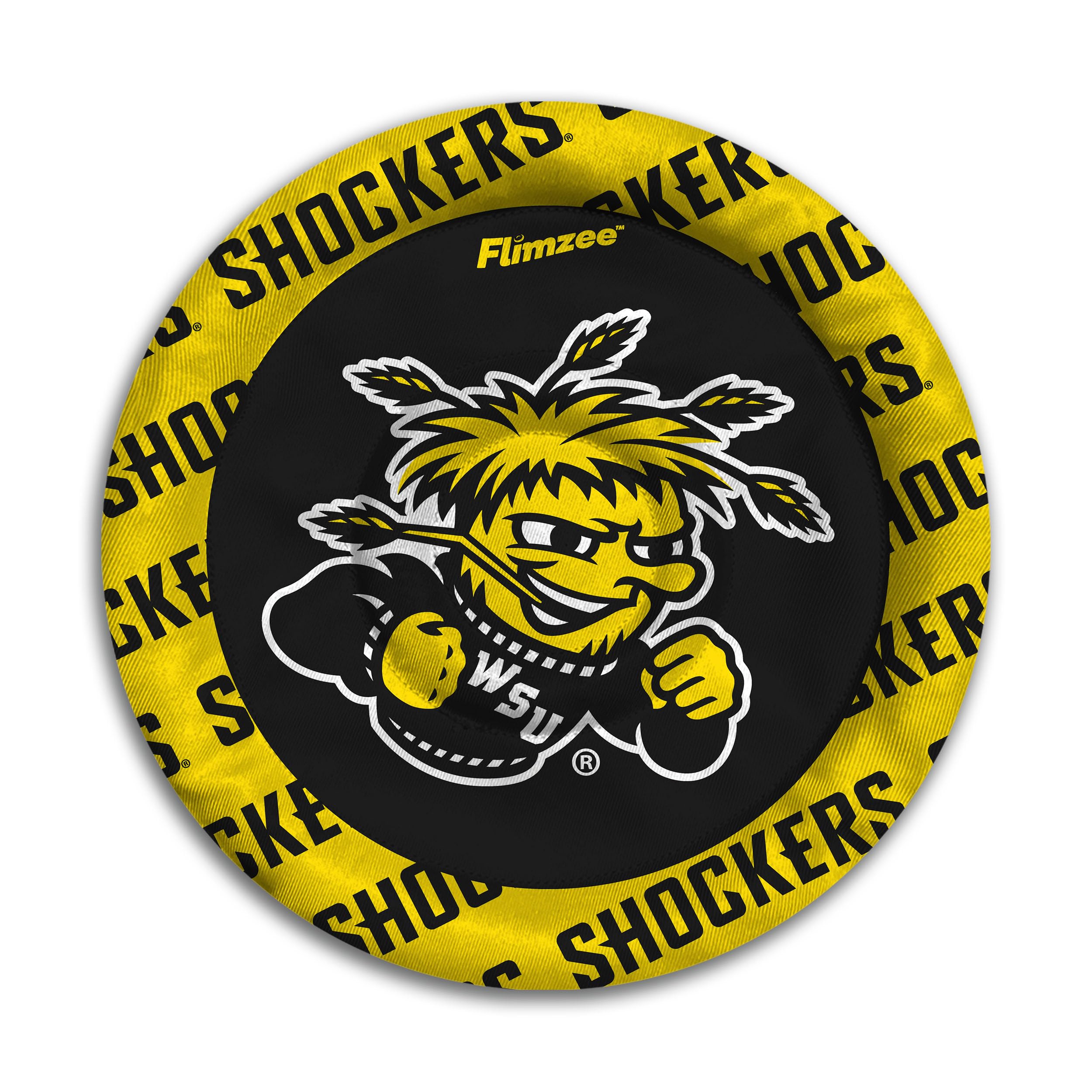 YouTheFan NCAA Wichita State Shockers Flimzee Bean Bag Flying Disc