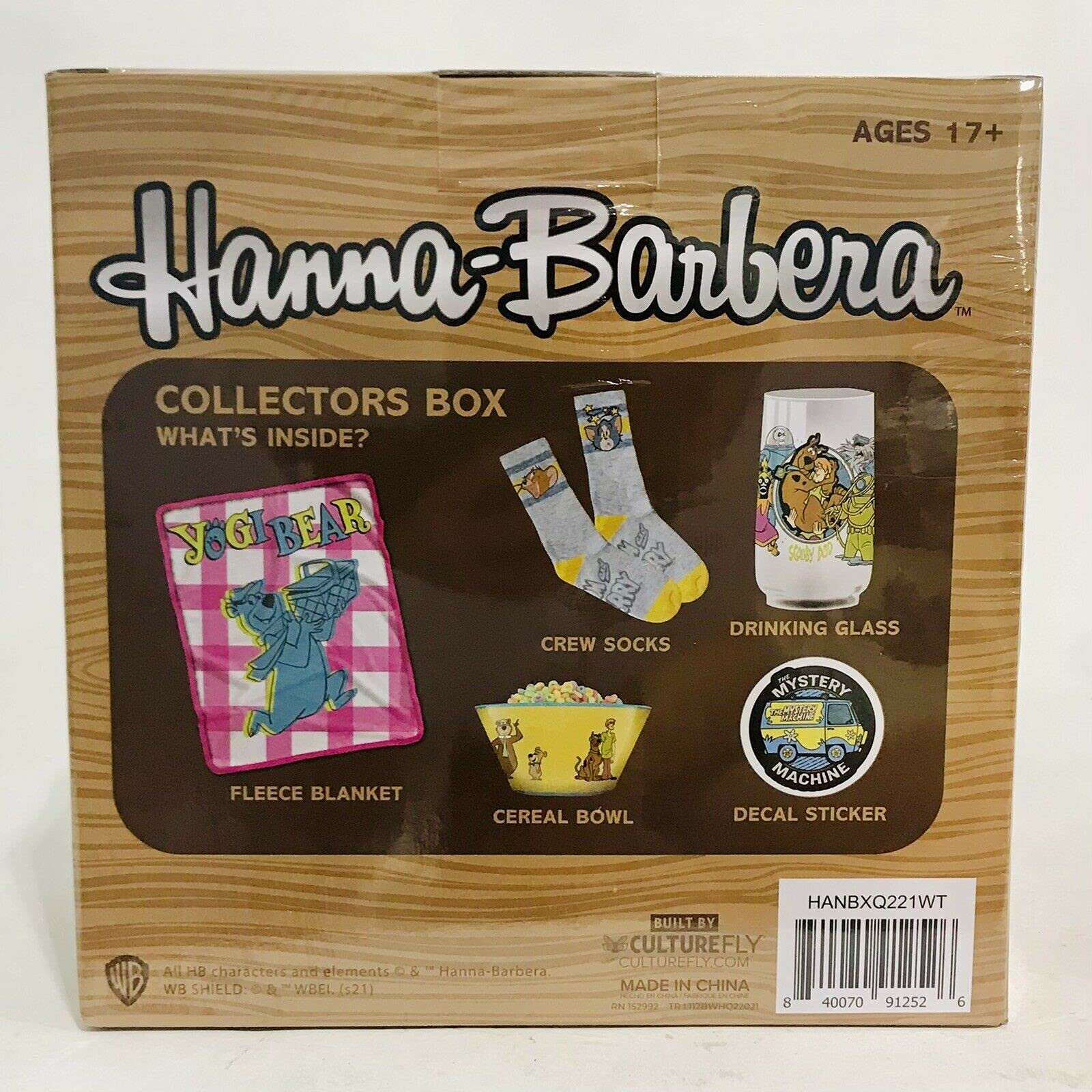 kingsdugoutCulturefly Hanna Barbera Collector Box Flintstones Yogi Bear Scooby Doo Set New