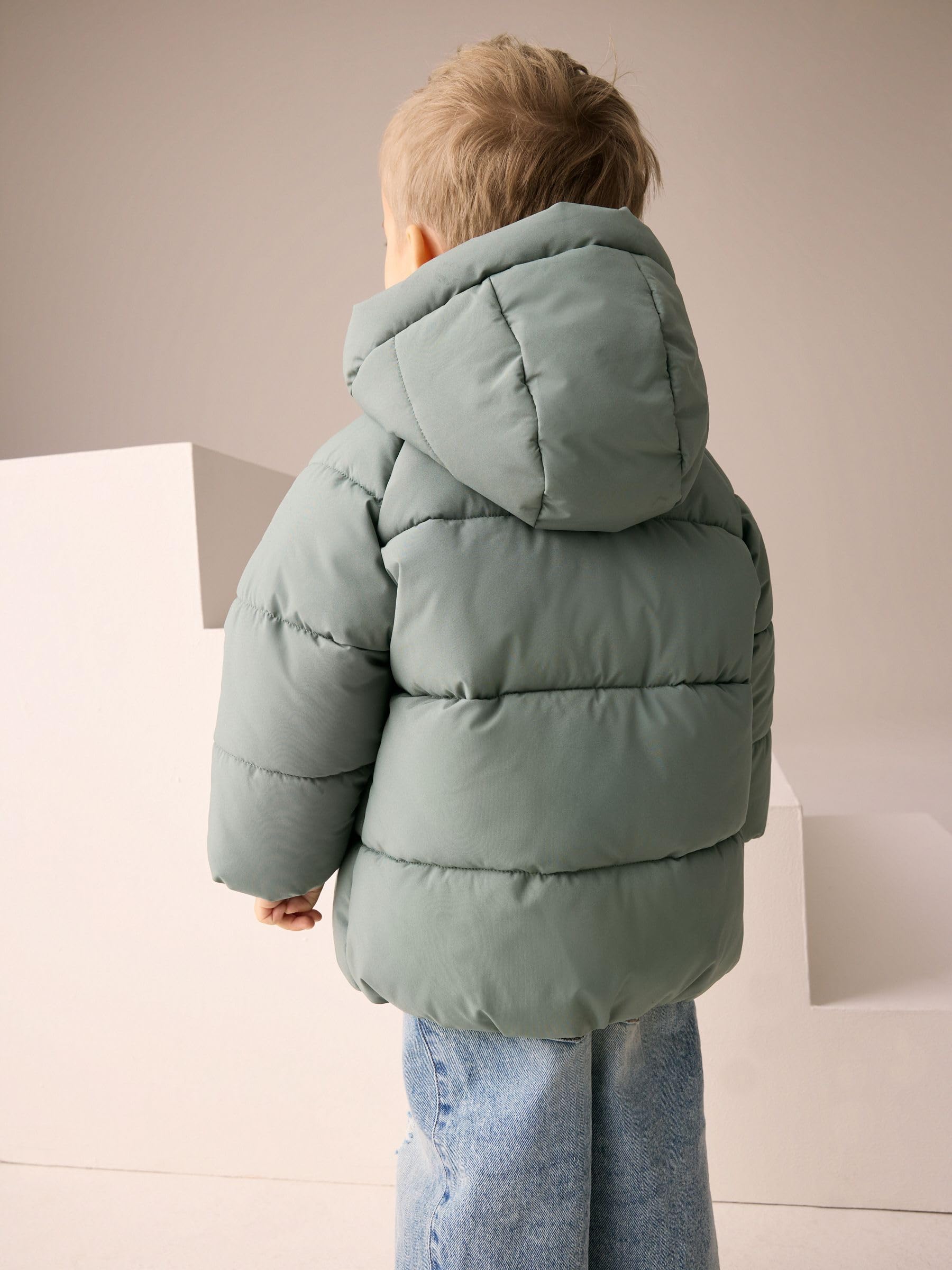 NEXT Niños Abrigo impermeable acolchado