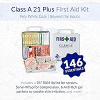 Vista 2 de Certified Safety Mfg. Clase A 21 Plus - 24 Poli Blanco