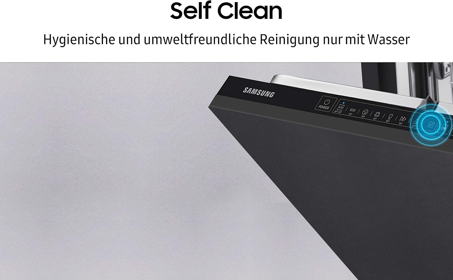 Samsung Lavastoviglie, Argento, Vollintegriert Samsung Lavastoviglie, Argento, Vollintegriert