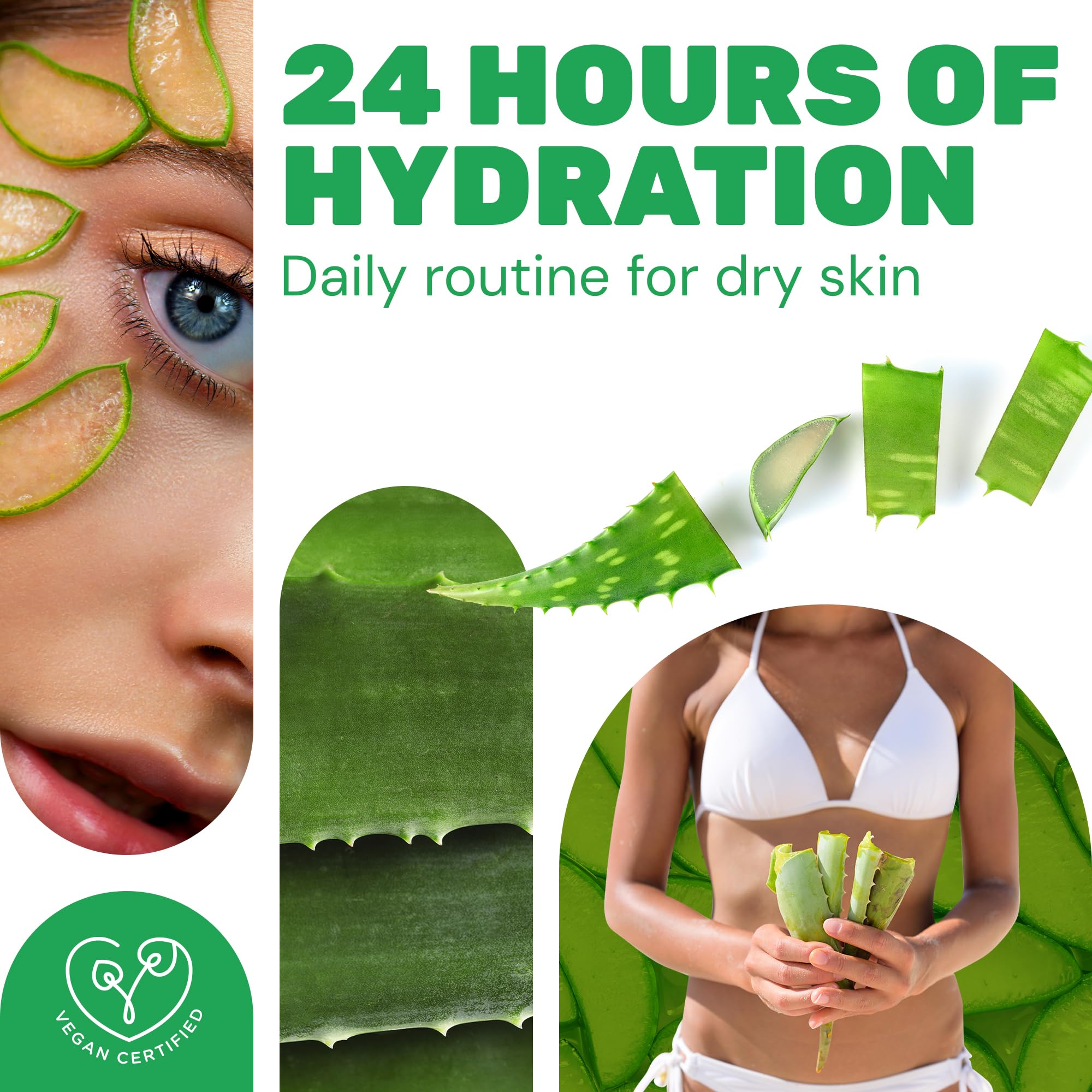 B.O.T cosmetic & wellness - Concentré d'Aloe Vera Bio Frais | 100% Naturel et Pur | Pressé à Froid | Soins et Hydratation de la Peau et Cheveux | Idéal pour Cosmétiques Maison, Taille: 5L