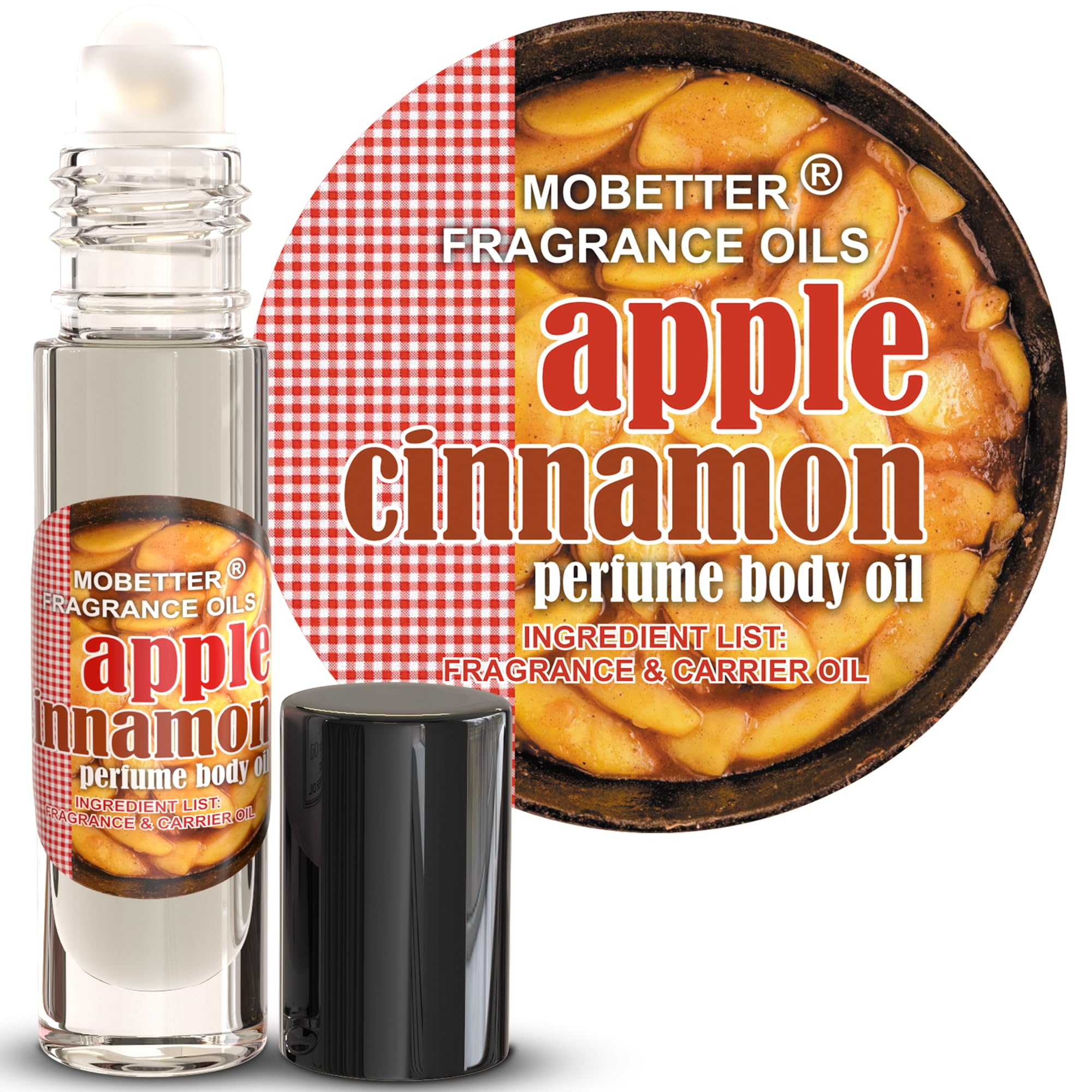 MOBETTER FRAGRANCE OILS Apple Cinnamon Perfume Body Oil