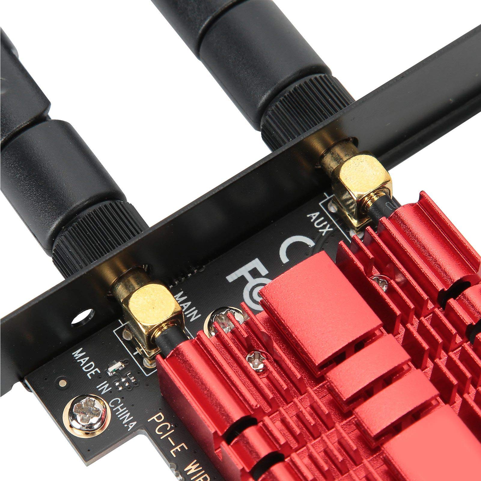 Carte Réseau Fil PCI E Adaptateur Wi-FI Double Bande AX200S BR