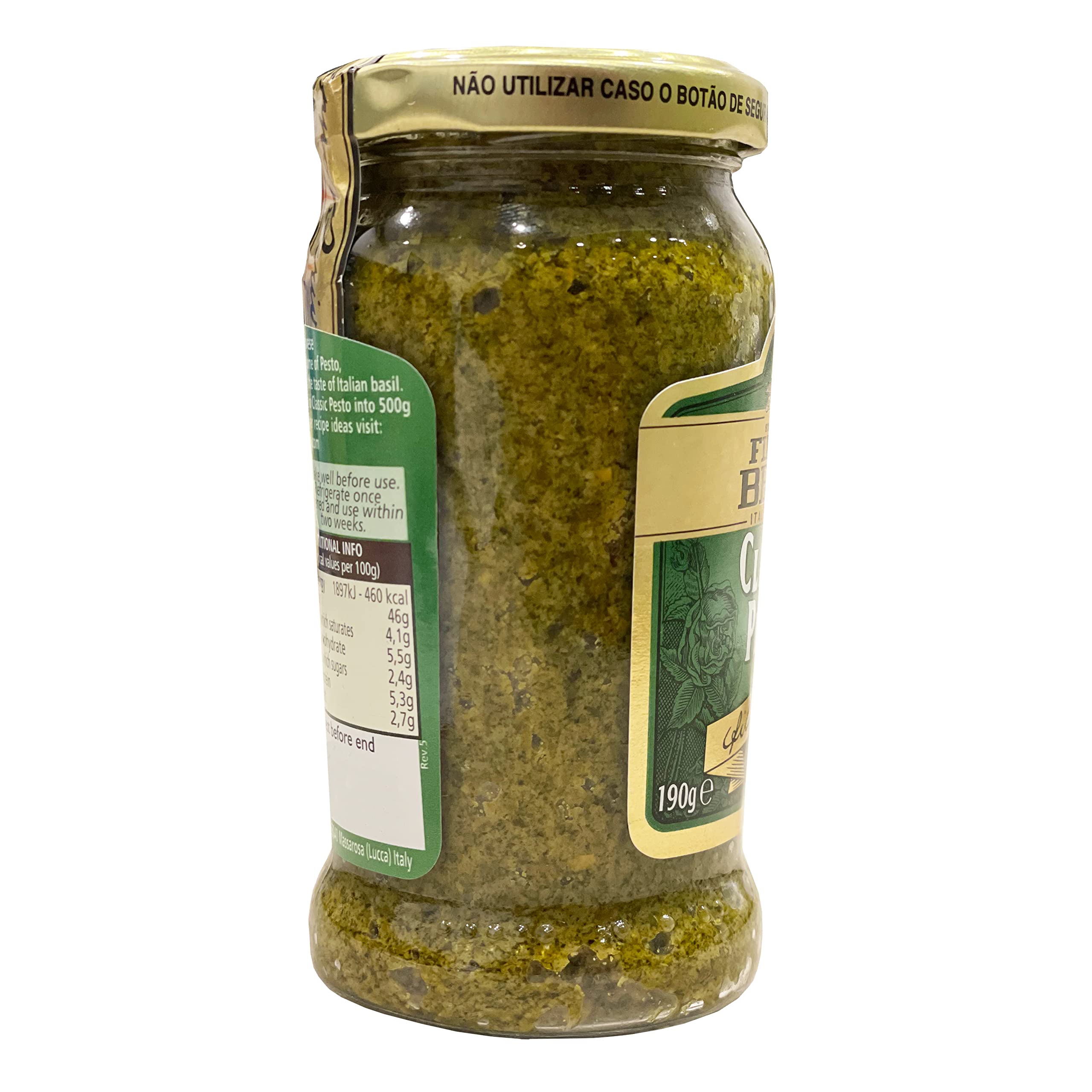 Filippo Berio, Pesto al pesto, pesto verde
