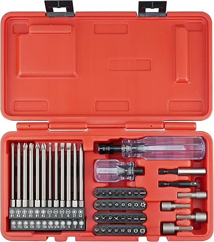 Miniatura 2 de K460 - Juego de puntas de destornillador profesional con asas de acetato, brocas de potencia de 4 pulgadas, destornillador manual de cambio rápido,