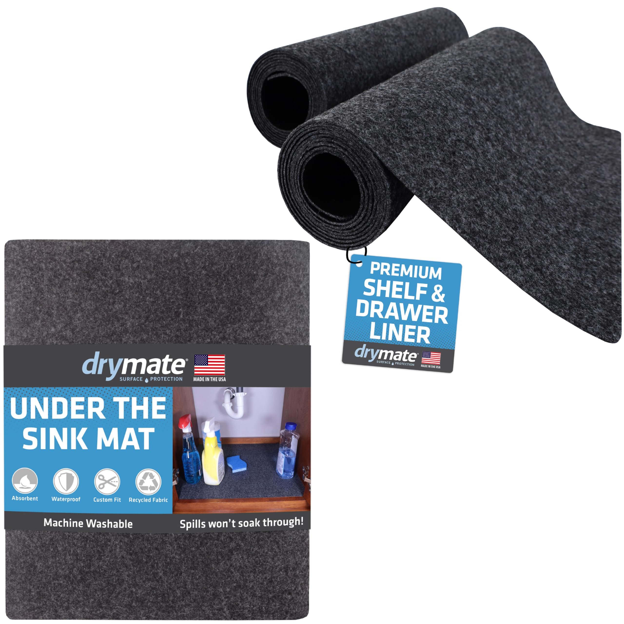 Drymate Under-Sink Mat — Shelf Drawer Liners