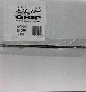 Slip-N-Grip M-FG-P9943-14 Seat Cover, Roll, Plastic, PK250, 32 x 56< Clear