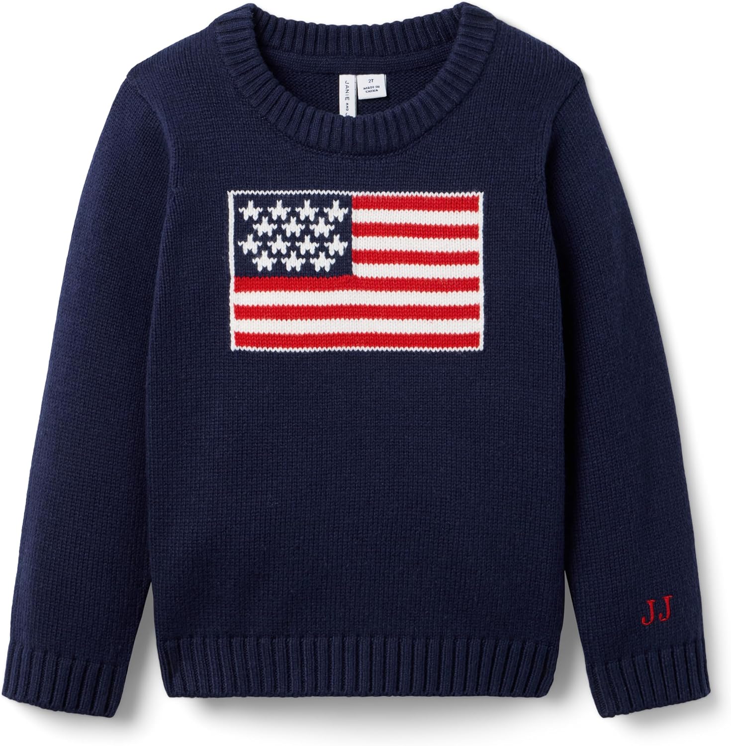Janie and Jack Kids' The Flag Sweater