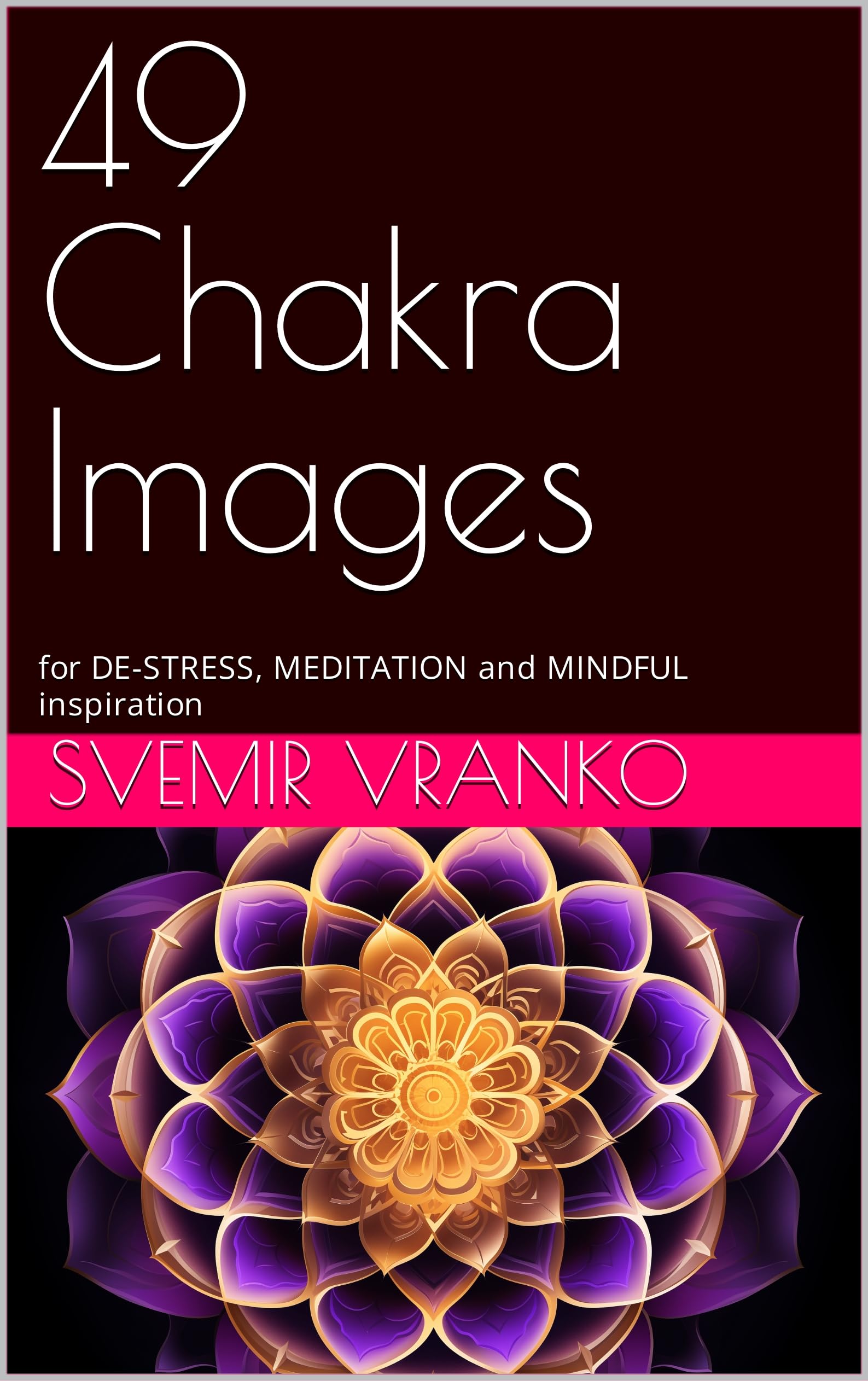49 Chakra Images de-stress et méditation guide visuel de mindfulness