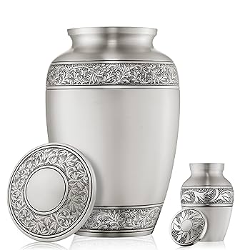 Amazon.com: Reminded Set of 5 Floral Cremation Urns for