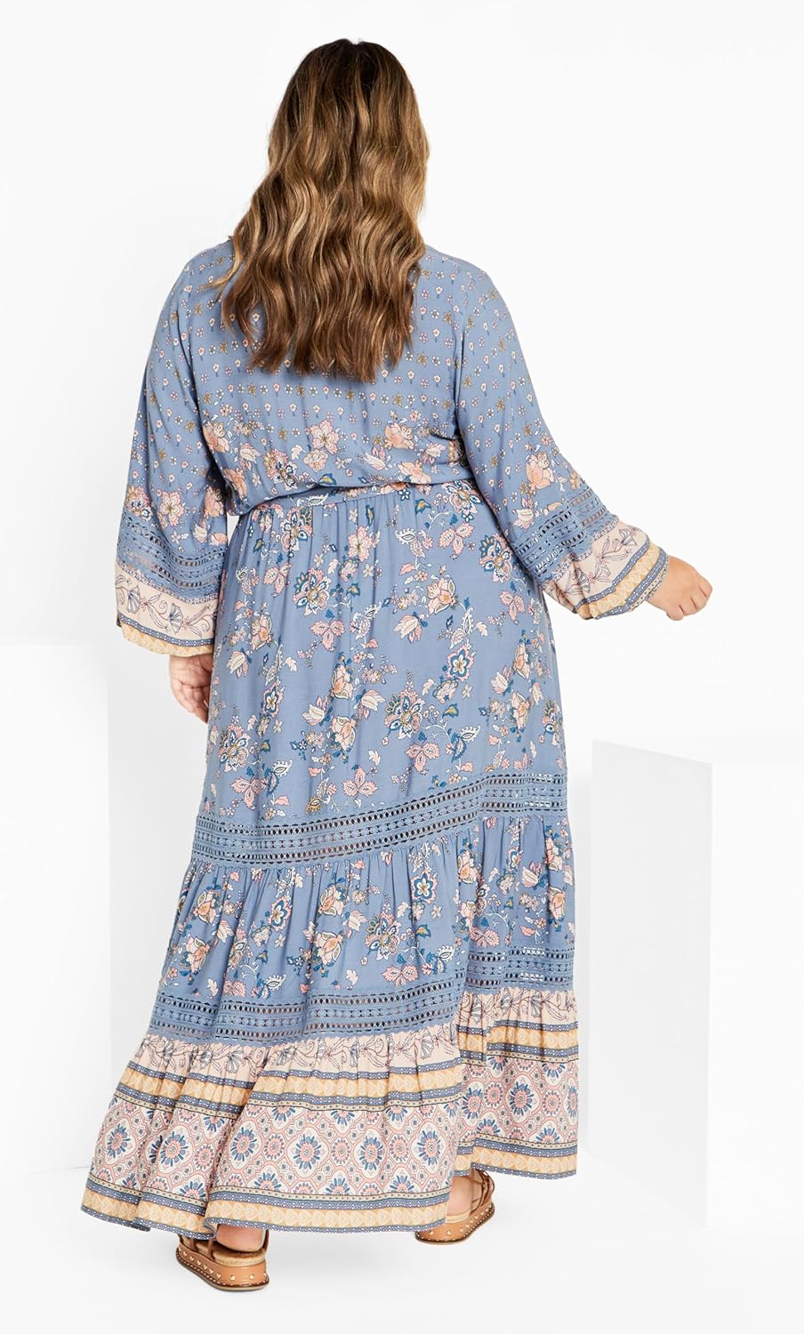 City Chic Plus Size Dress, Angel Falls Maxi Dress - Image 3