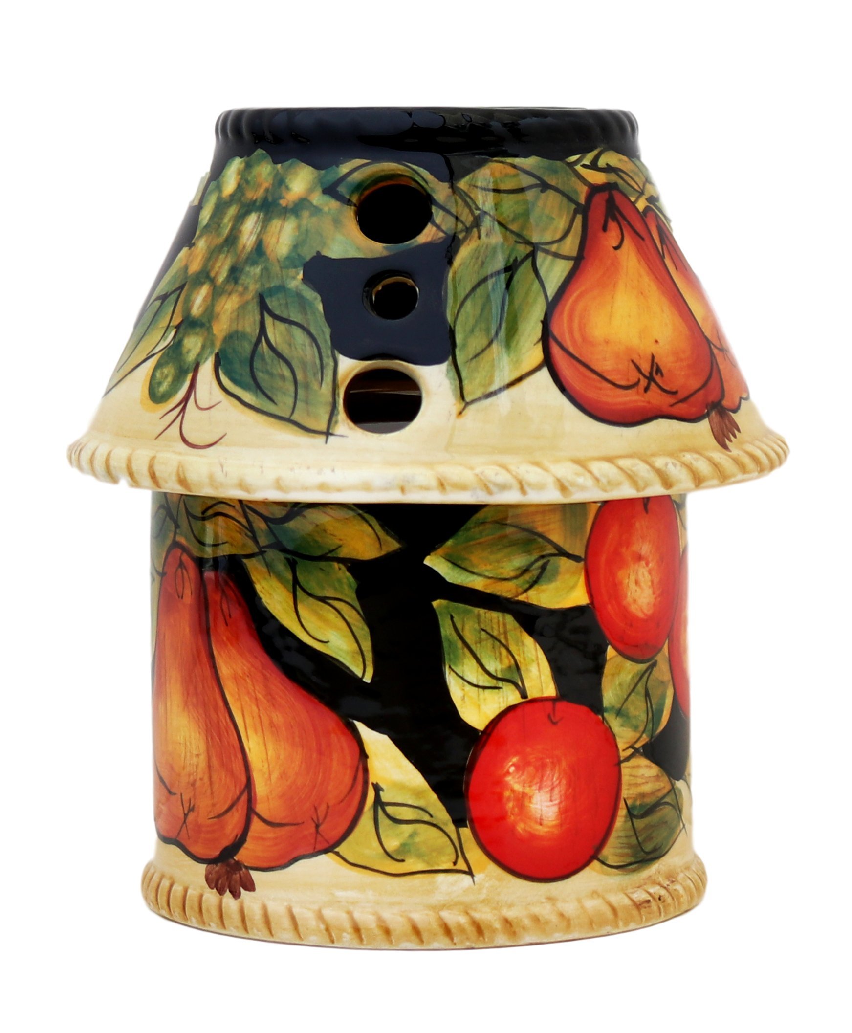 ACKCasa Cortes Barcelona Collection Hand-Painted (#60 Candle JAR Holder)
